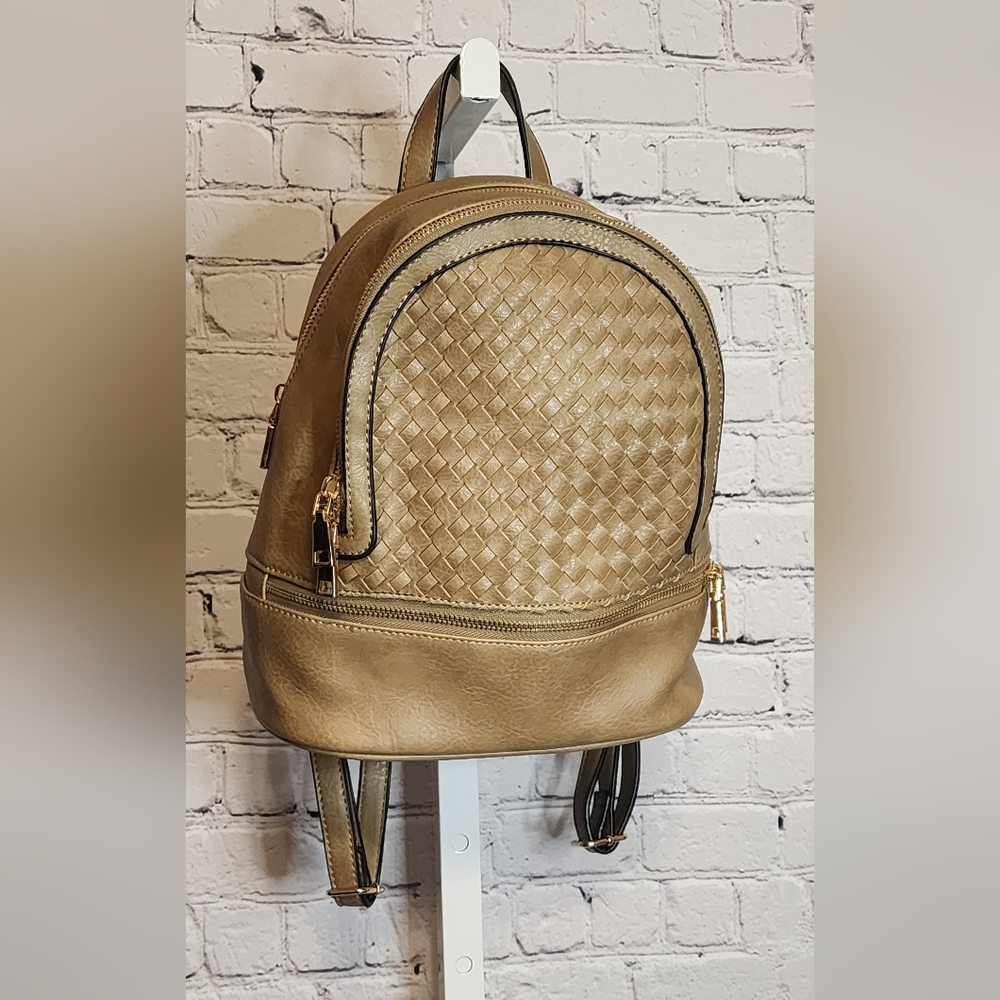 ISABELLE Vegan Leather Mini Backpack NWT